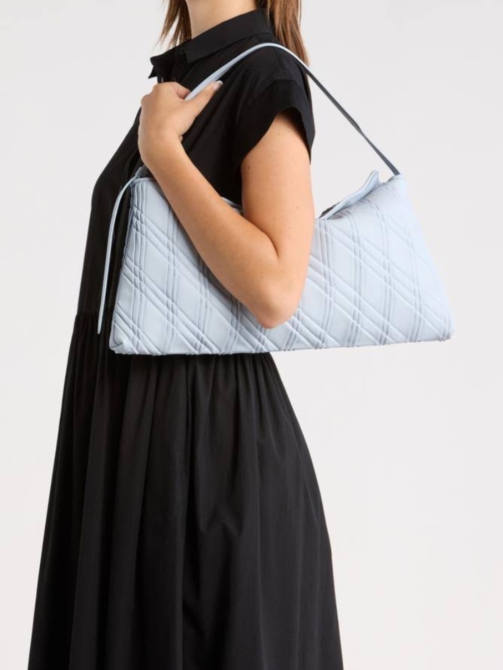Sam Edelman Peggy Shoulder Bag Sky Blue